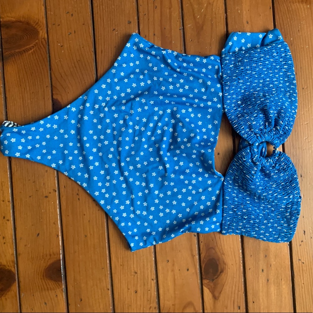 Free People Strapless One Piece